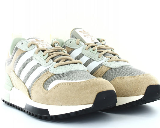 Adidas ZX 700 HD Beige/Blanc/Vert – Sneakers Rétro Confort & Style Urbain
