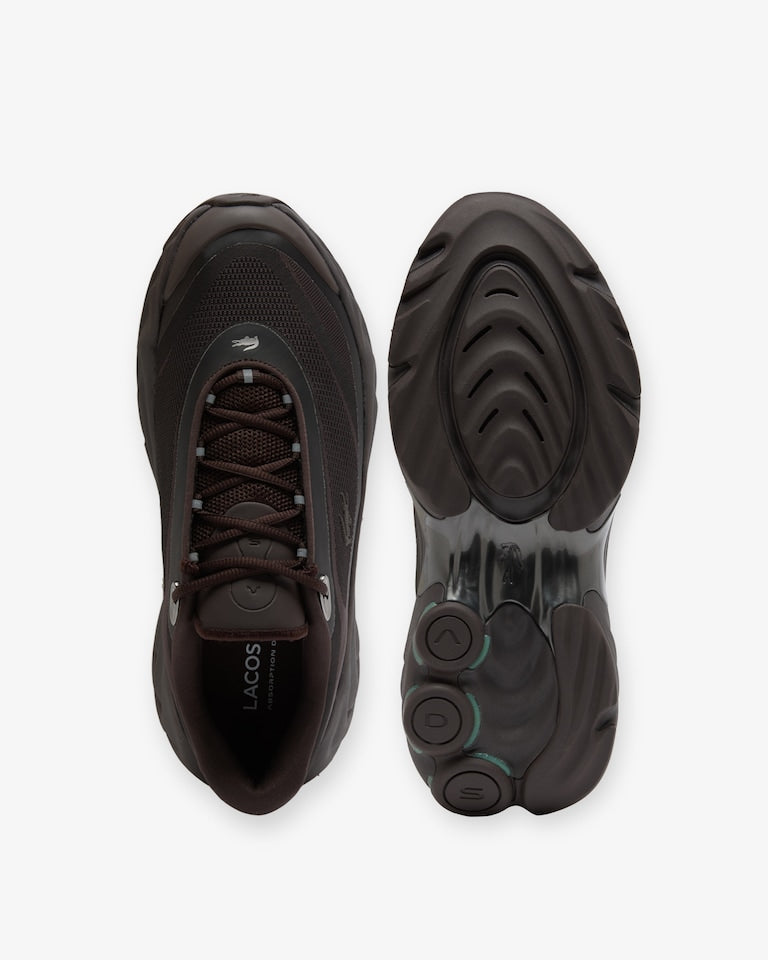 Lacoste Spinor Premium – Sneakers Marron | Confort Premium & Design Futuriste