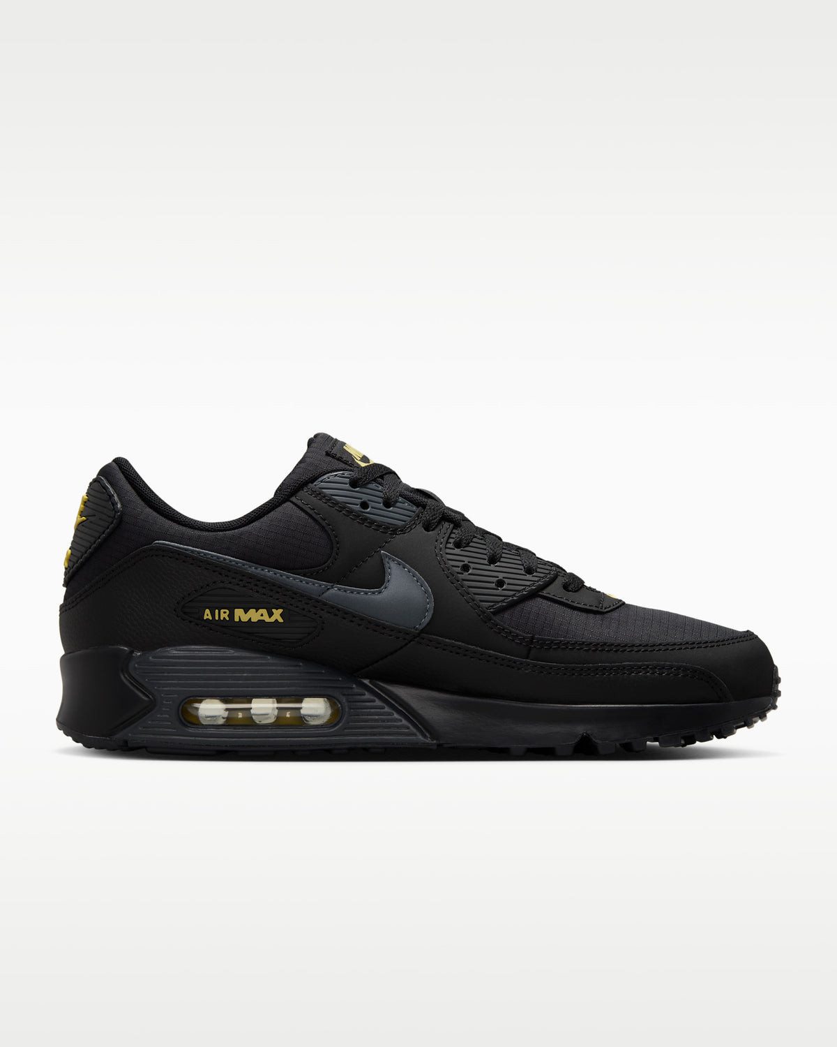 Nike Air Max 90 Black Anthracite Buff Gold – Sneaker Iconique et Confort Premium
