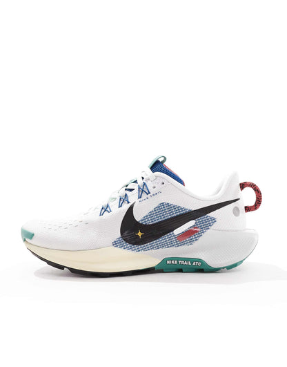 Nike ReactX Pegasus Trail 5 – Sneakers Trail Blanc & Bleu | Confort Running & Outdoor