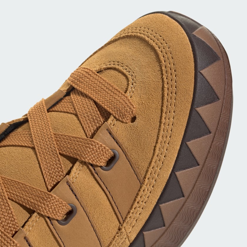 Adidas Adimatic – Sneakers Premium Jaune & Marron | Style Skate Rétro Unisexe