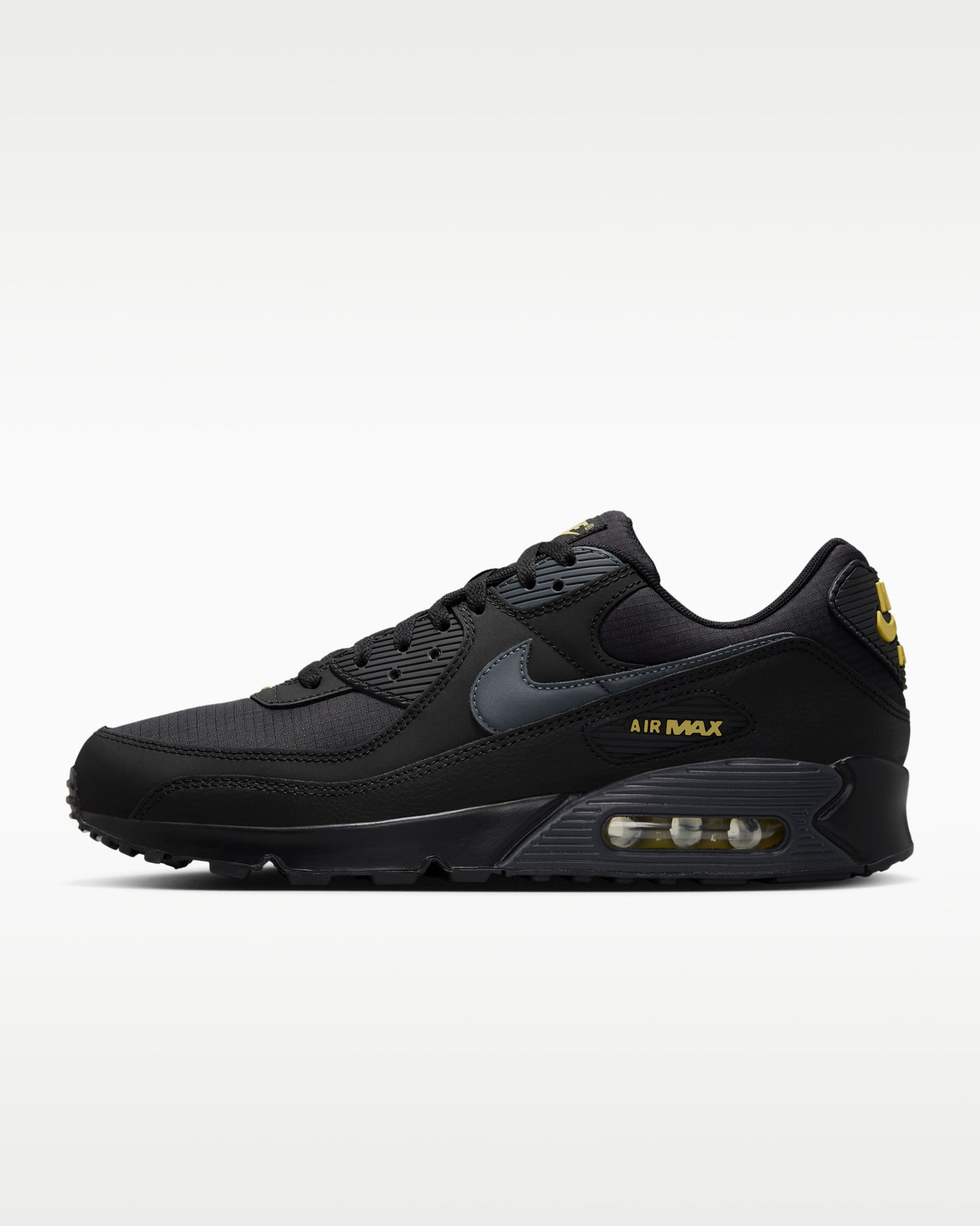 Nike Air Max 90 Black Anthracite Buff Gold – Sneaker Iconique et Confort Premium