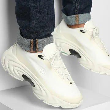 Lacoste Spinor PRM – Baskets Blanc Cassé | Sneaker Premium Streetwear