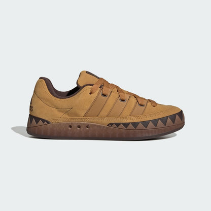 Adidas Adimatic – Sneakers Premium Jaune & Marron | Style Skate Rétro Unisexe