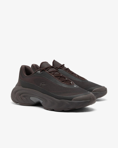 Lacoste Spinor Premium – Sneakers Marron | Confort Premium & Design Futuriste
