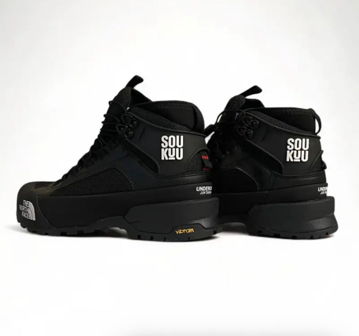 The North Face x UNDERCOVER SOUKUU Glenclyffe Hiking – Sneakers Outdoor Noires | Édition Limitée Homme