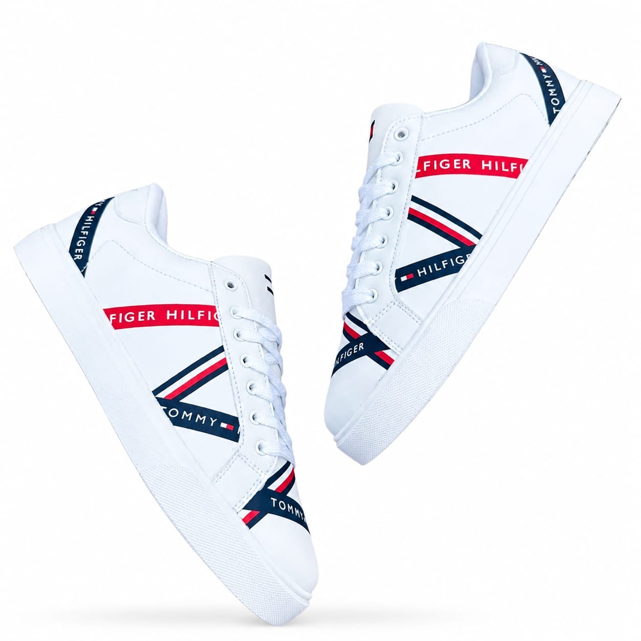 Tommy Hilfiger Lacen – Baskets Premium à Lacets