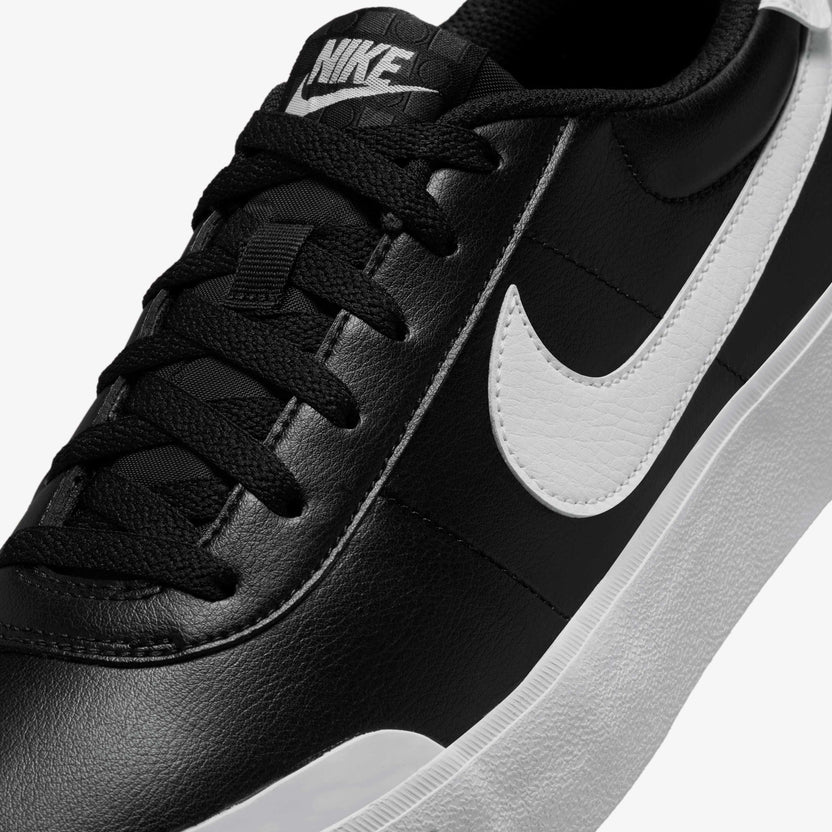 Nike Court Shot Homme – Sneakers Casual Noires Élégantes & Confortables