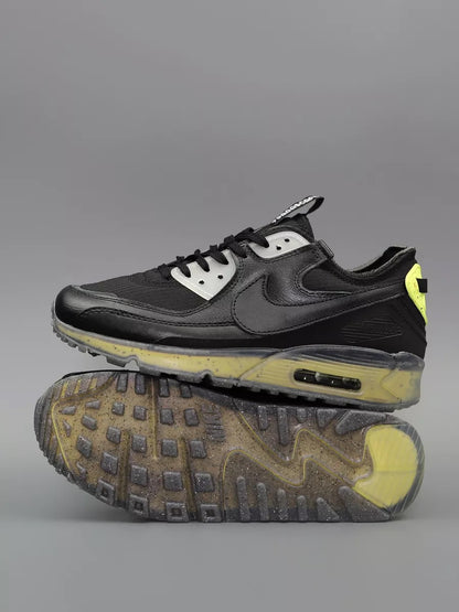 Nike Ava Rover Vert Foncé & Jaune – Sneaker Urbaine Réfléchissante au Confort Premium