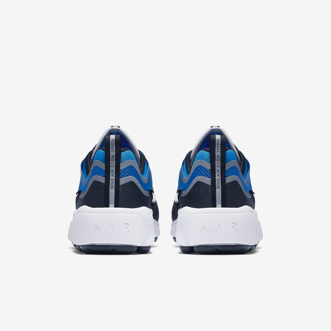 Nike Air Zoom Spiridon SP – Signal Blue / Metallic Luster / Black / White