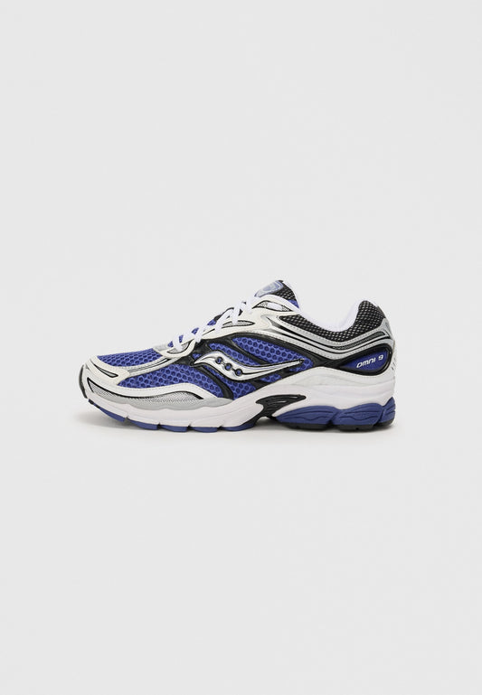 Saucony ProGrid Omni 9 – Sneakers Premium Skipper Blue | Confort & Style Y2K Unisexe