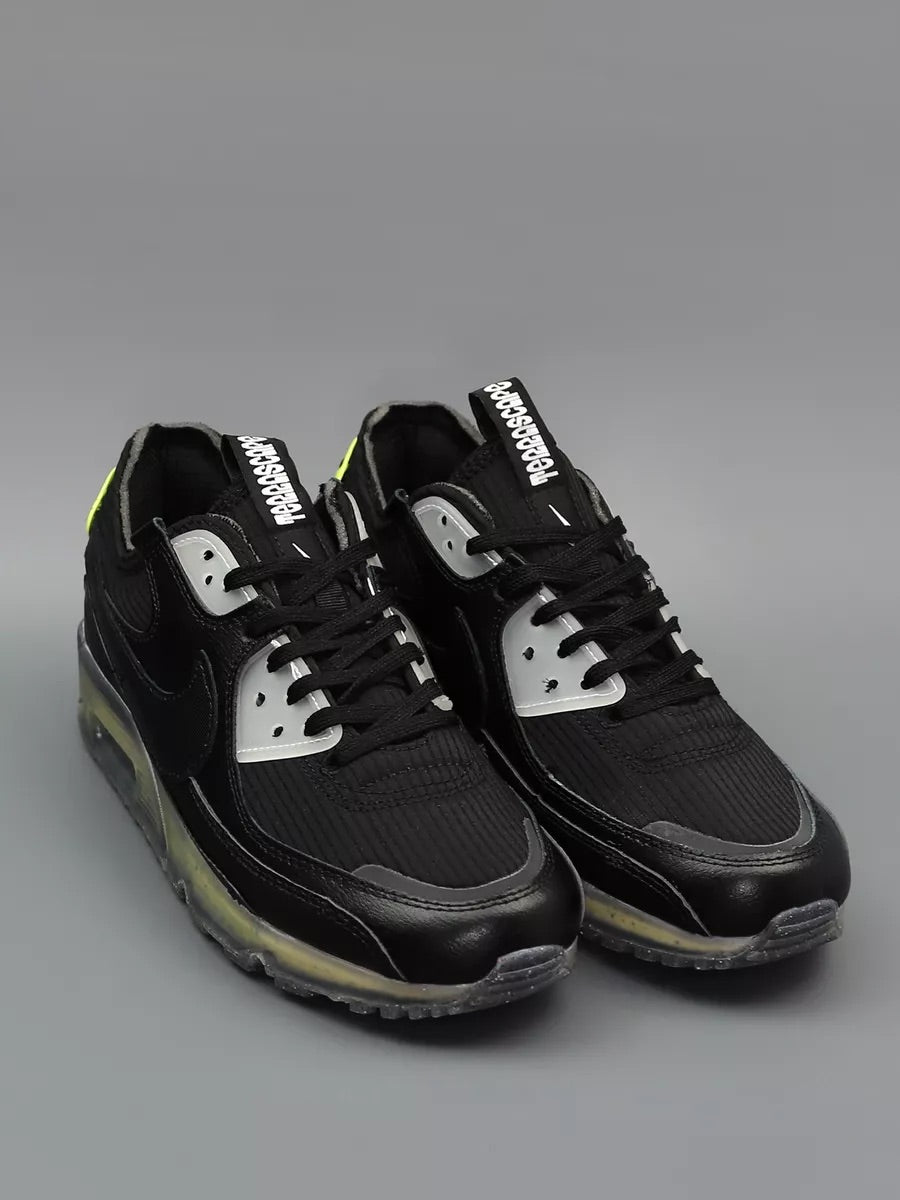 Nike Ava Rover Vert Foncé & Jaune – Sneaker Urbaine Réfléchissante au Confort Premium