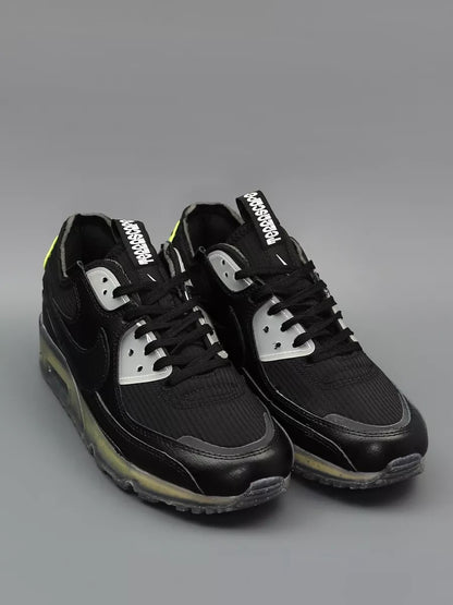 Nike Ava Rover Vert Foncé & Jaune – Sneaker Urbaine Réfléchissante au Confort Premium