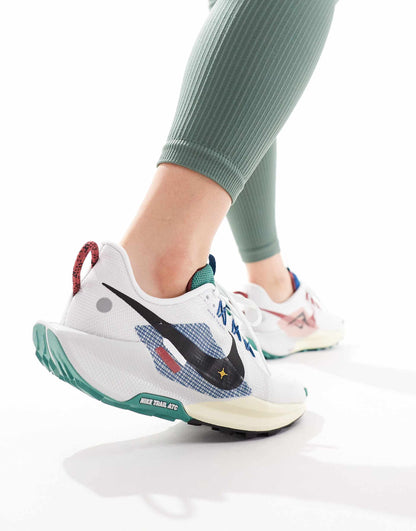 Nike ReactX Pegasus Trail 5 – Sneakers Trail Blanc & Bleu | Confort Running & Outdoor