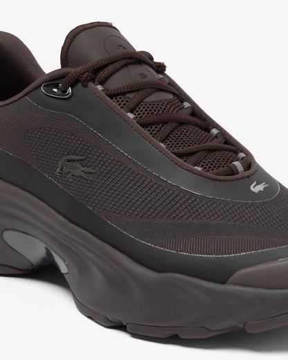 Lacoste Spinor Premium – Sneakers Marron | Confort Premium & Design Futuriste
