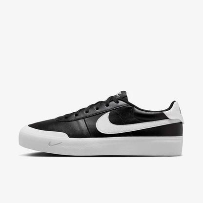 Nike Court Shot Homme – Sneakers Casual Noires Élégantes & Confortables