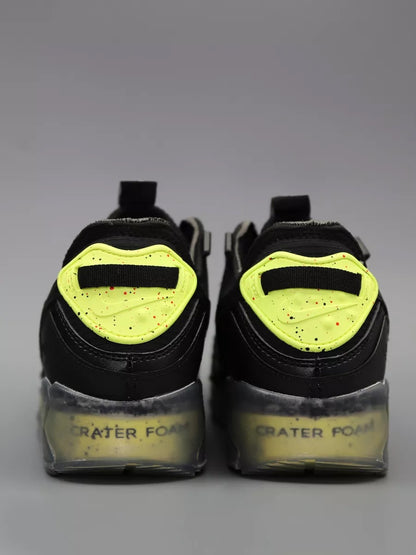 Nike Ava Rover Vert Foncé & Jaune – Sneaker Urbaine Réfléchissante au Confort Premium