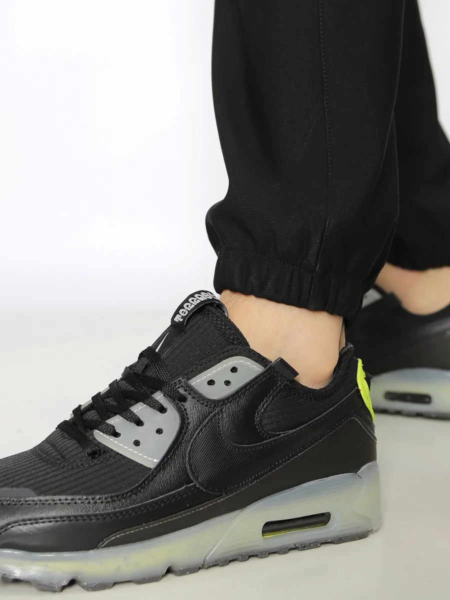 Nike Ava Rover Vert Foncé & Jaune – Sneaker Urbaine Réfléchissante au Confort Premium
