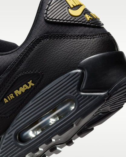Nike Air Max 90 Black Anthracite Buff Gold – Sneaker Iconique et Confort Premium