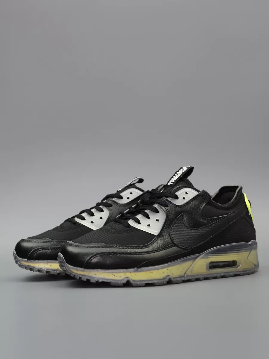 Nike Ava Rover Vert Foncé & Jaune – Sneaker Urbaine Réfléchissante au Confort Premium