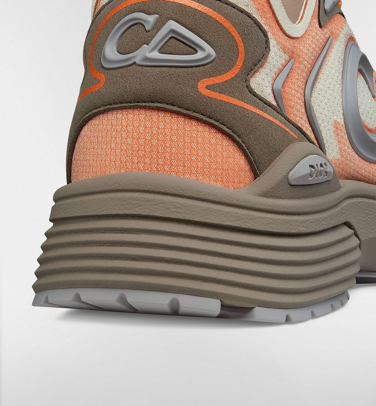 Dior B30 Countdown Tech – Sneakers Premium Beige, Marron & Orange