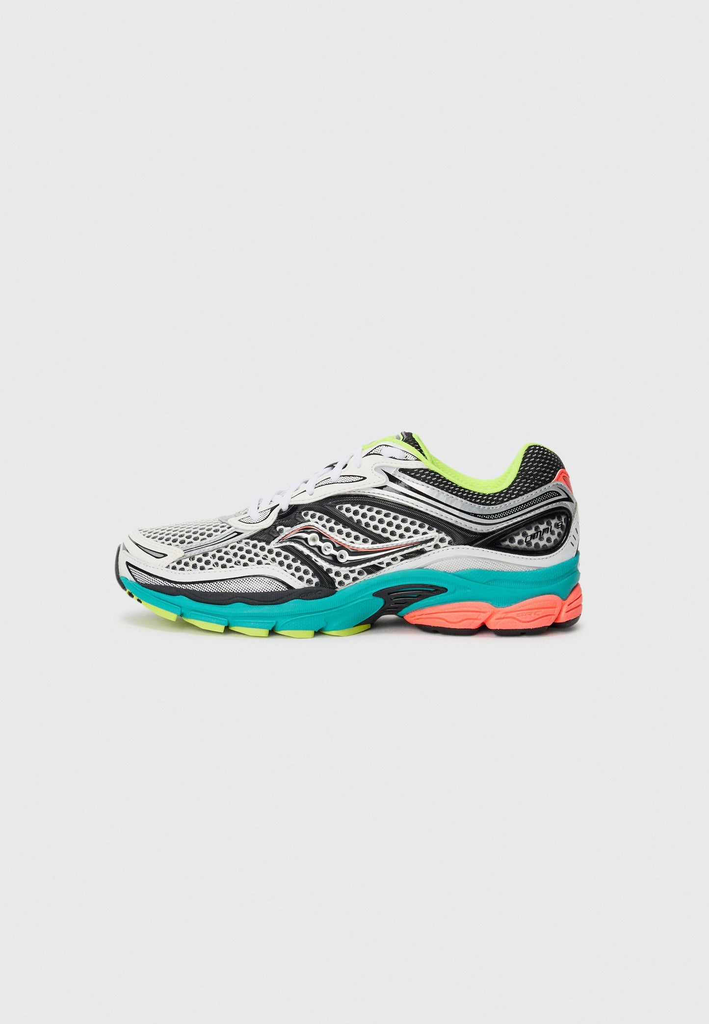 Saucony ProGrid Omni 9 – Sneakers Premium Silver Mutant | Confort & Style Y2K Unisexe