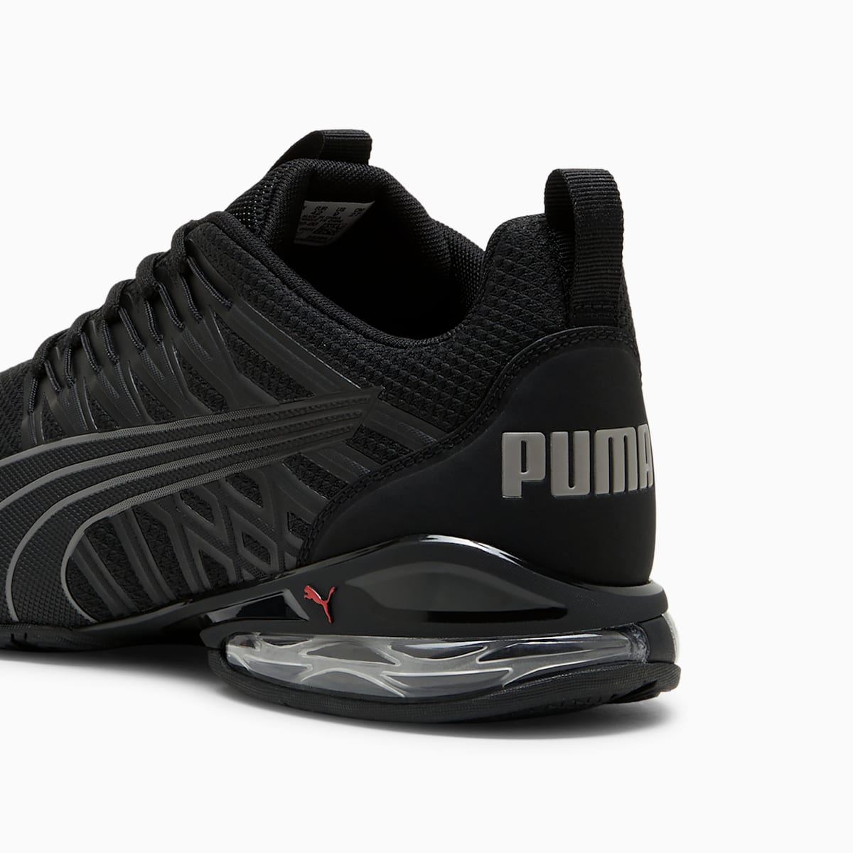Puma Voltaic Evo – Sneakers Running Noir, Gris & Rouge | Confort Premium