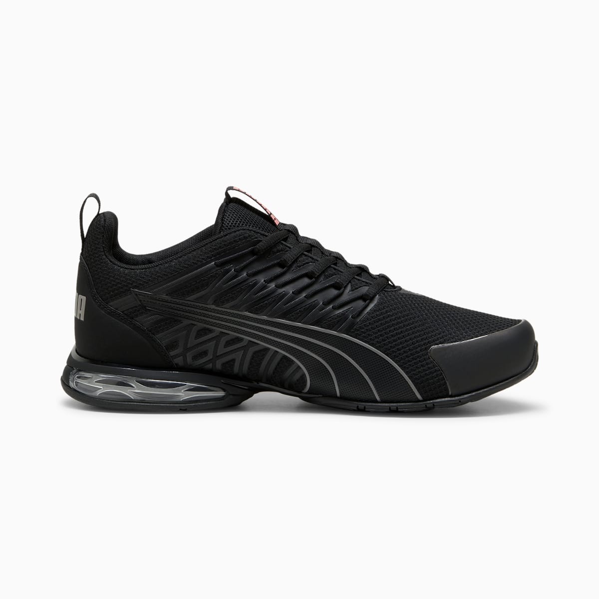 Puma Voltaic Evo – Sneakers Running Noir, Gris & Rouge | Confort Premium