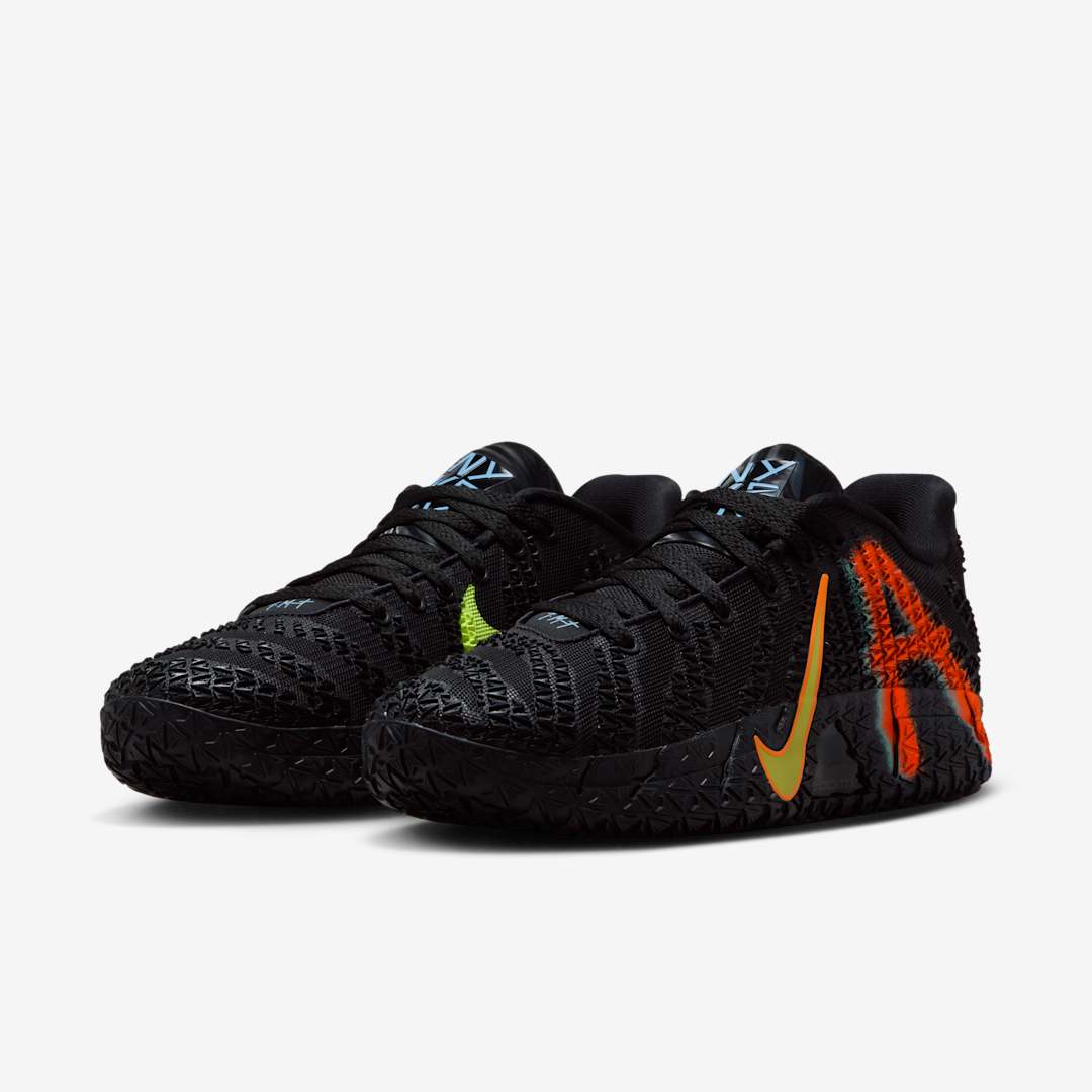 Nike Ja 3 “NY vs. NY” – Chaussures Basketball Noir, Jaune Fluo & Orange | Signature Ja Morant