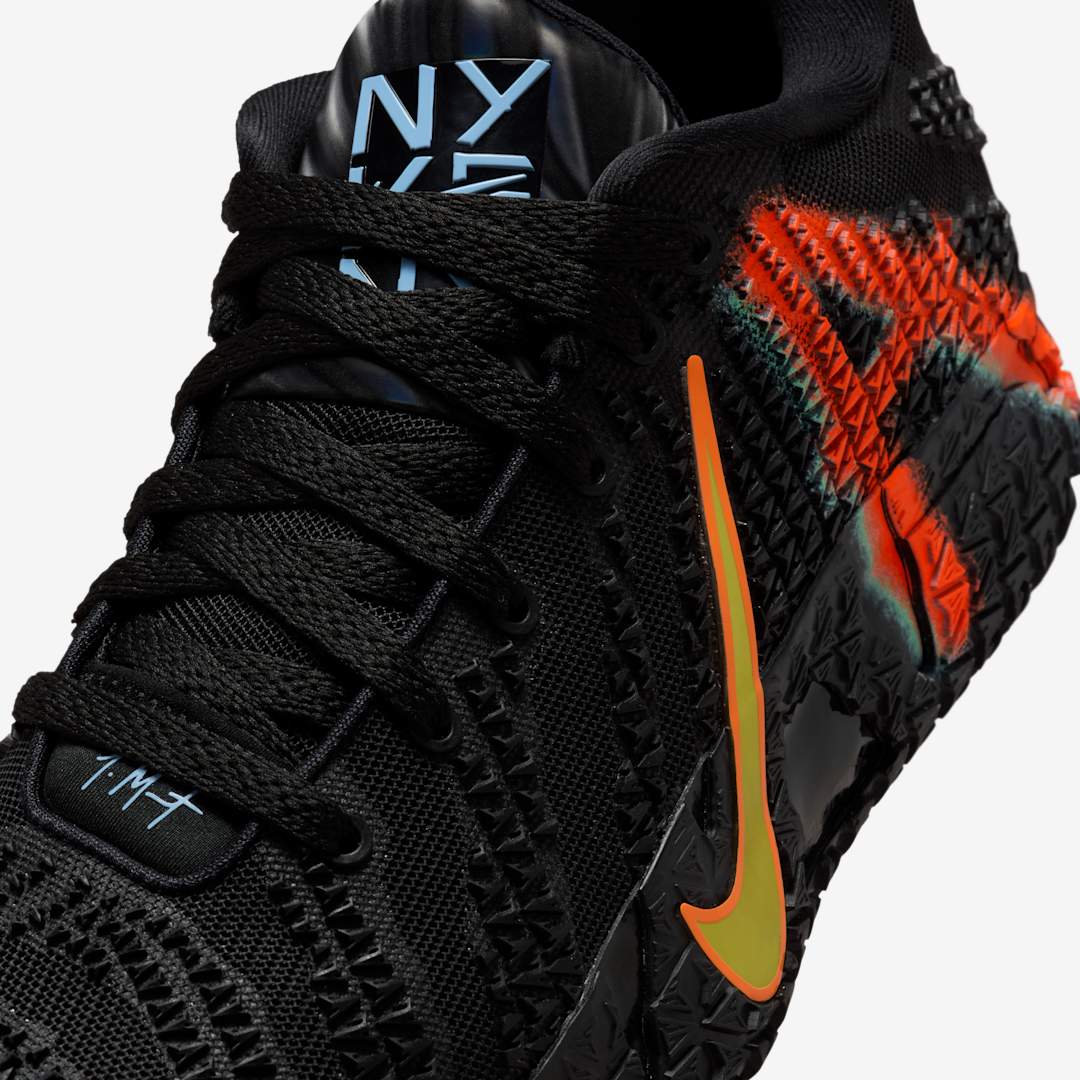 Nike Ja 3 “NY vs. NY” – Chaussures Basketball Noir, Jaune Fluo & Orange | Signature Ja Morant