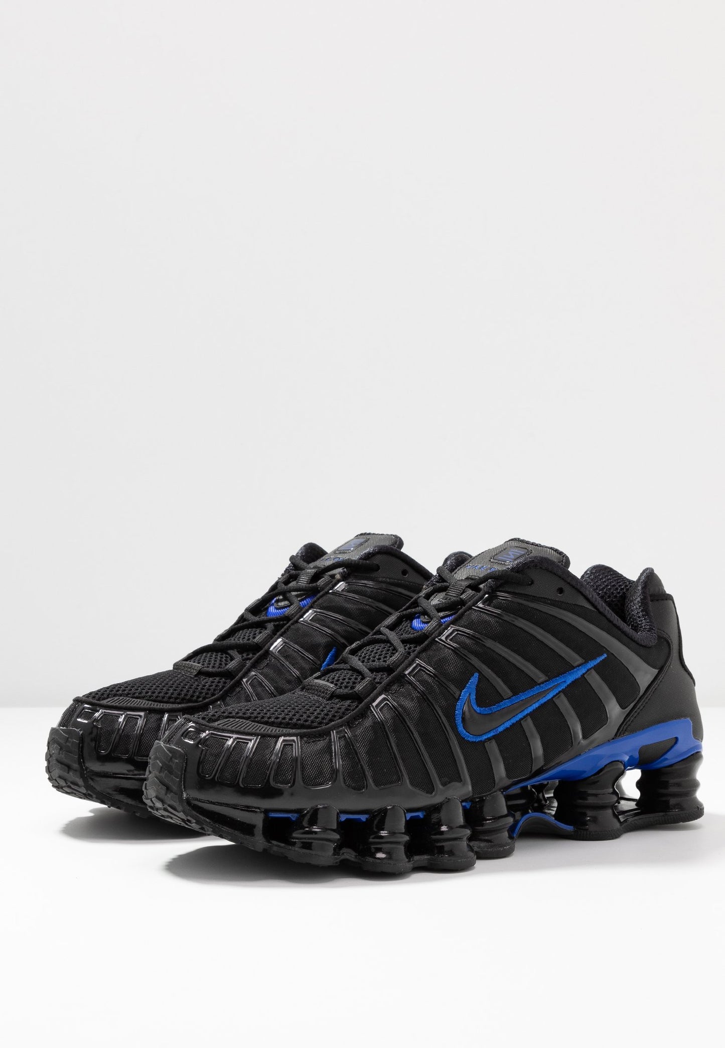 Nike Shox TL – Sneakers Premium Noir & Racer Blue | Style Futuriste Y2K