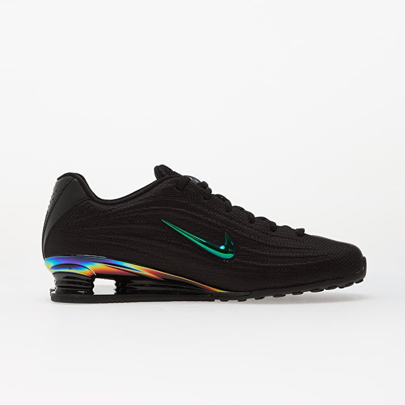 Nike Shox Z SE – Sneakers Premium Noir, Argent Métallisé & Multicolore | Style Y2K