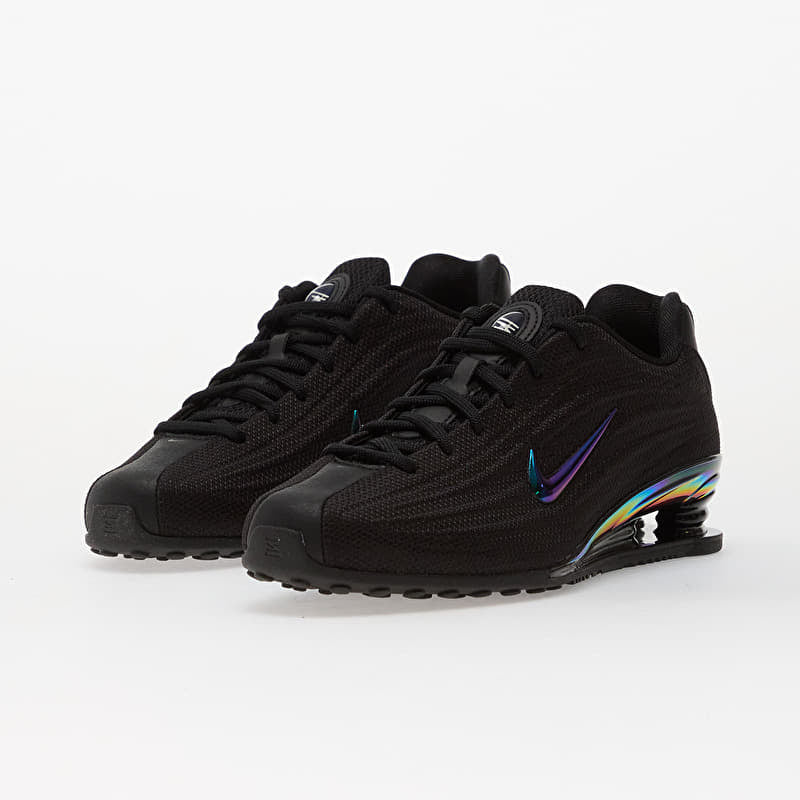 Nike Shox Z SE – Sneakers Premium Noir, Argent Métallisé & Multicolore | Style Y2K