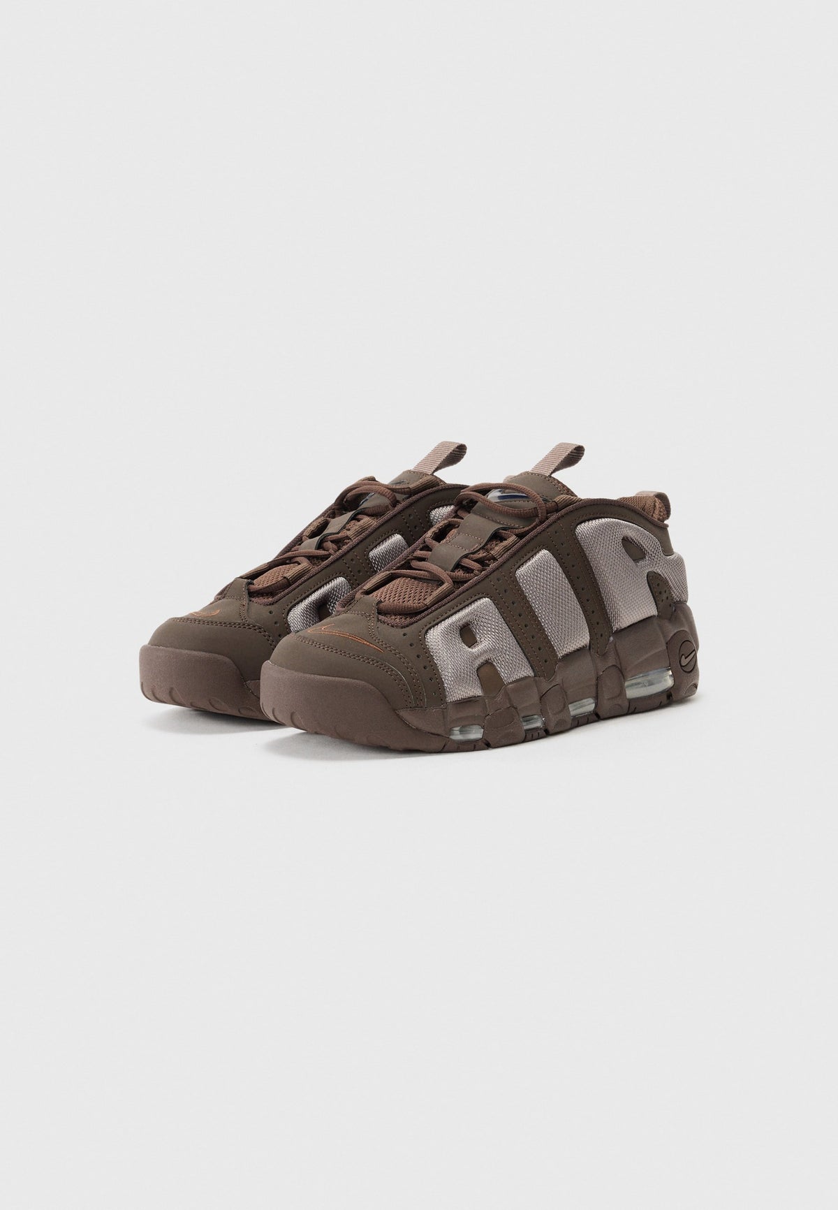 Nike Air More Uptempo Low – Sneakers Premium Baroque Brown & Cave Stone | Style Basketball Iconique