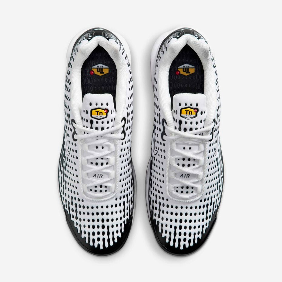 Nike Air Max Plus VII – Sneakers Premium Blanc, Noir & Smoke Grey | Amorti Max Air Iconique