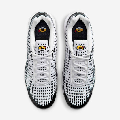 Nike Air Max Plus VII – Sneakers Premium Blanc, Noir & Smoke Grey | Amorti Max Air Iconique
