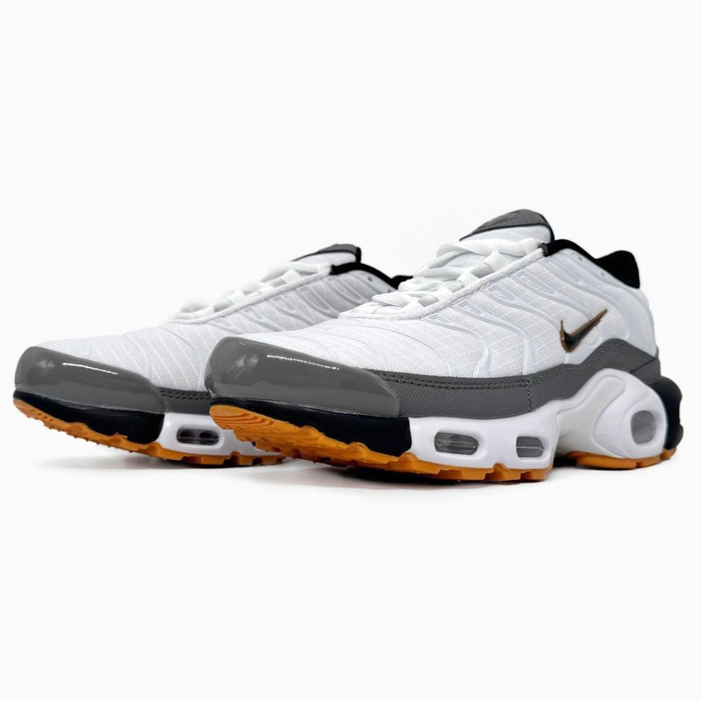 Nike Air Max Plus TN – Sneakers Premium Blanc & Gris | Tuned Air Iconique