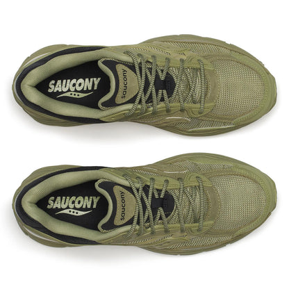 Saucony ProGrid Omni 9 Armor Green – Sneakers Premium Unisexe Confort & Style Y2K