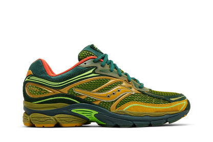Saucony x Starcow ProGrid Omni 9 “Nature Acts, Man Does” – Green/Orange | Confort Premium Unisexe