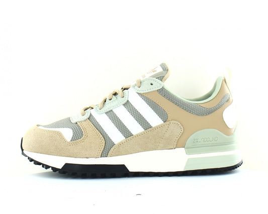 Adidas ZX 700 HD Beige/Blanc/Vert – Sneakers Rétro Confort & Style Urbain