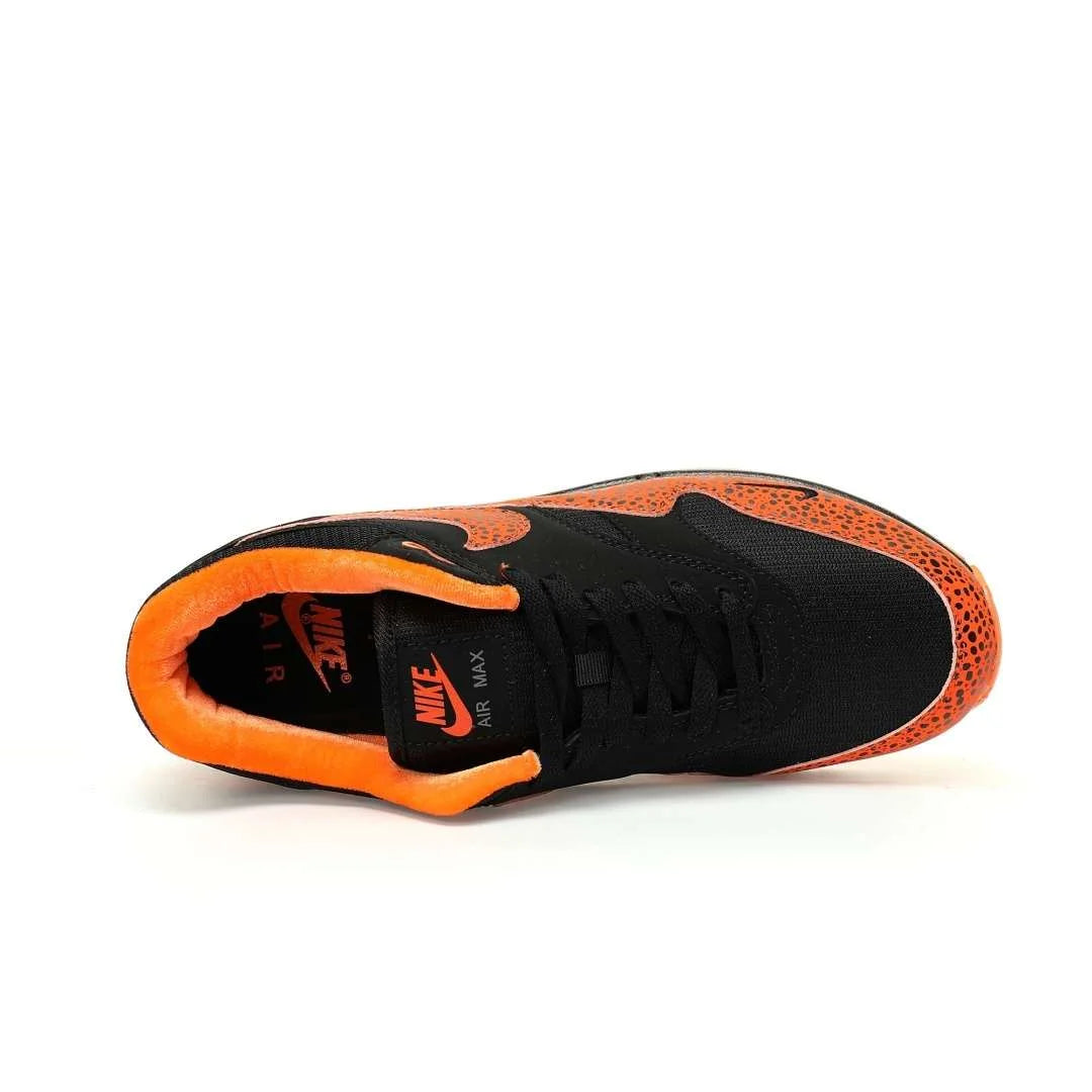 Nike Air Max 1 Safari Orange & Black Grouper – Édition Exclusive