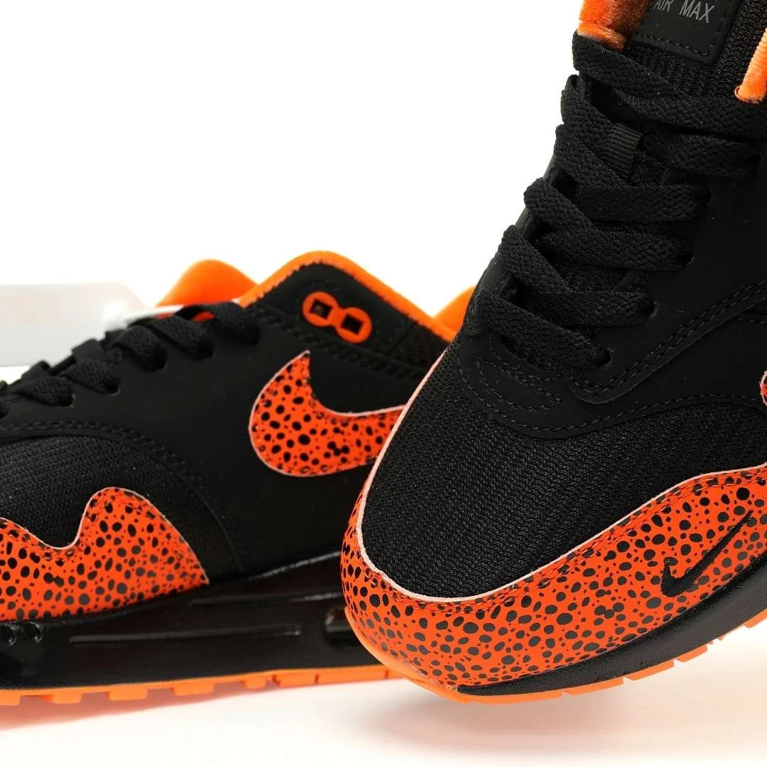Nike Air Max 1 Safari Orange & Black Grouper – Édition Exclusive